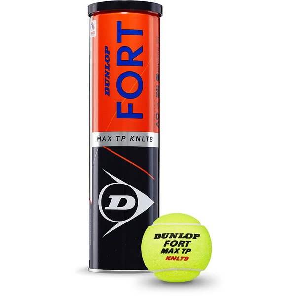 Dunlop Fort Max TP KNLTB : 4 Gele Tennisballen