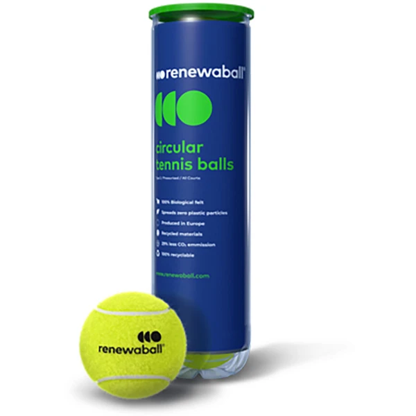 Renewaball : 4 Gele Tennisballen