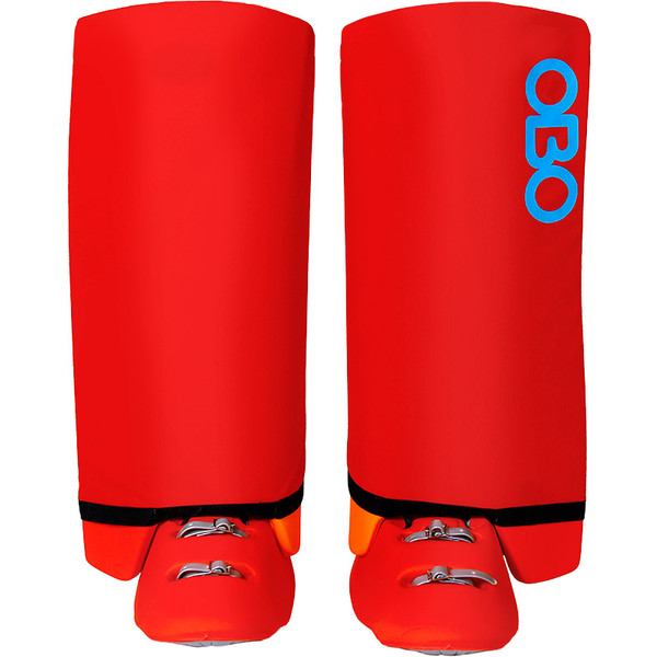 OBO Slippa Indoorhoezen Legguards Rood - Keeper body - rood