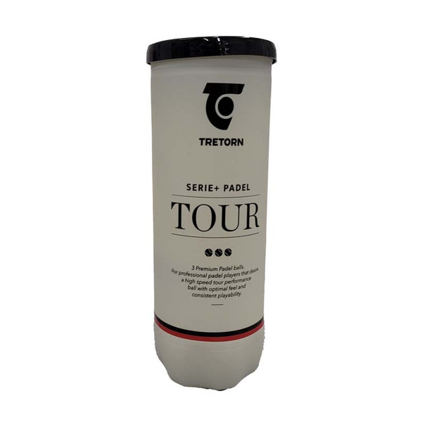 Tretorn Serie+ Padel Tour padelballen Blik van 3 ballen