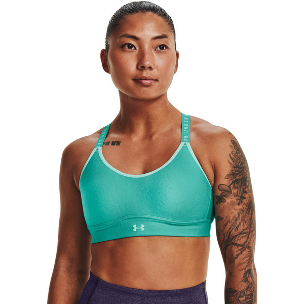 Under Armour Infinity Medium Cover Sport BH - Opruiming - Kleding - Green - maat M