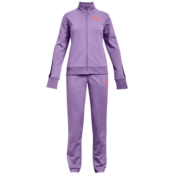 Under Armour Knitted Tracksuit Meisjes - - Purple - maat 147-158 YLG