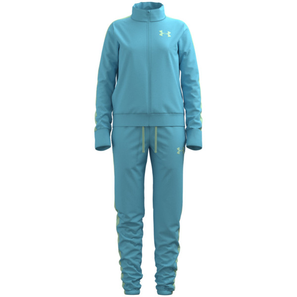 Under Armour Knitted Tracksuit Meisjes - - Blue - maat 137-147 YMD