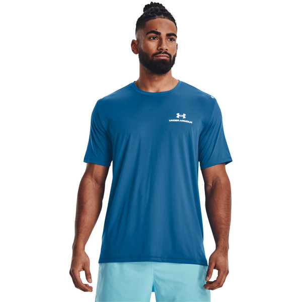 Under Armour Rush Energy Tee - Opruiming - Kleding - Blue - maat 2XL