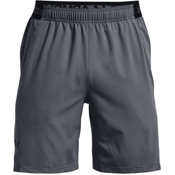 UA Vanish Woven Shorts-Pitch Gray / / Black