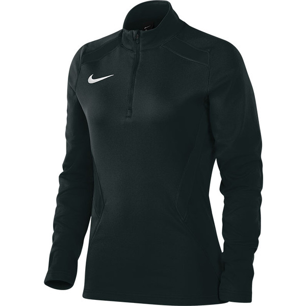 Nike Training 1/4 Zip Top Dames - Handbalkleding - - Black - maat L