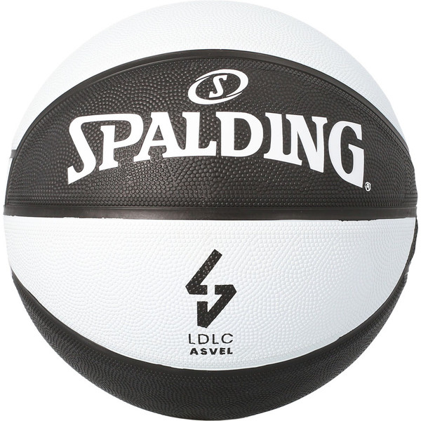 Spalding EuroLeague Team Asvel - - wit/zwart - maat Maat 7