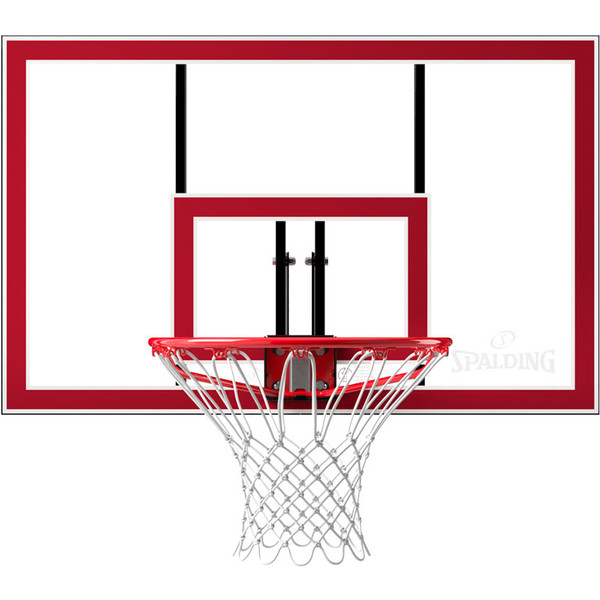 Spalding Combo 44&apos;&apos; (111,8 cm) - - wit/rood - maat ONE-SIZE