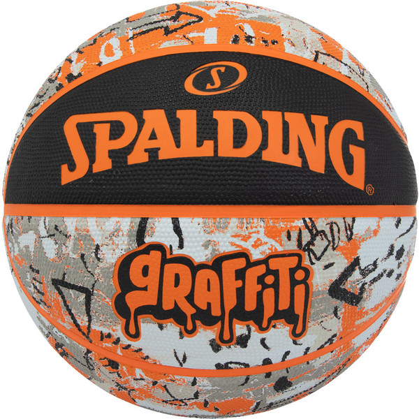 Spalding Graffiti - - oranje - maat Maat 5