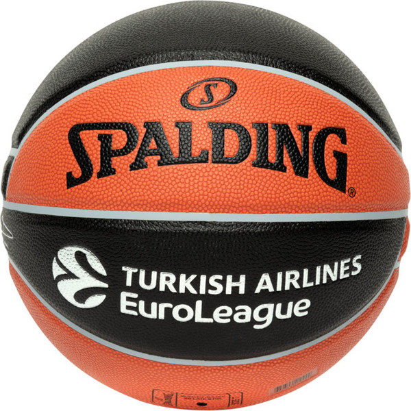 Spalding TF-1000 Legacy EuroLeague - basketbal - zwart/oranje