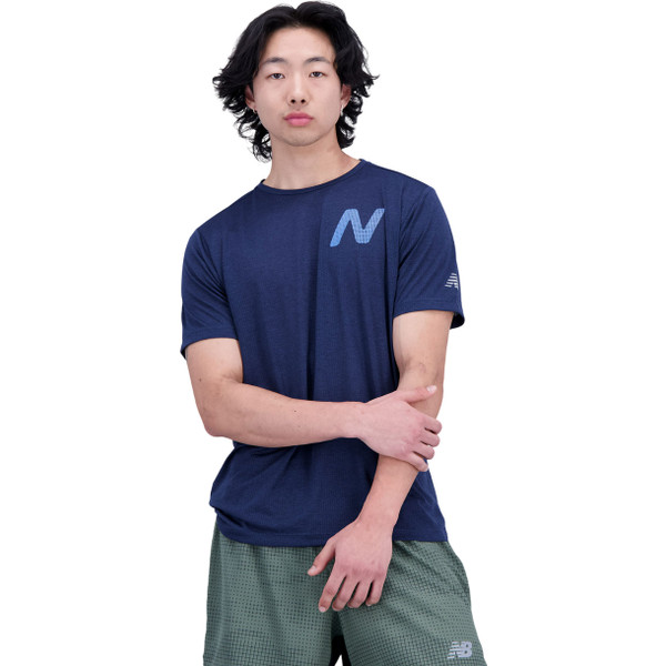 New Balance Impact Graphic Run T-Shirt Men