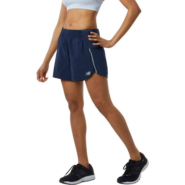 New Balance Printed Impact Run 5&apos;&apos; Short Women