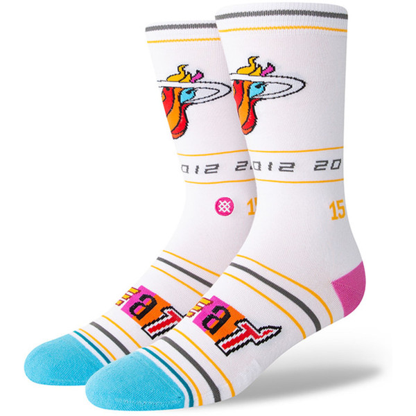 Stance City Edition Miami Heat - - wit - maat 43-47