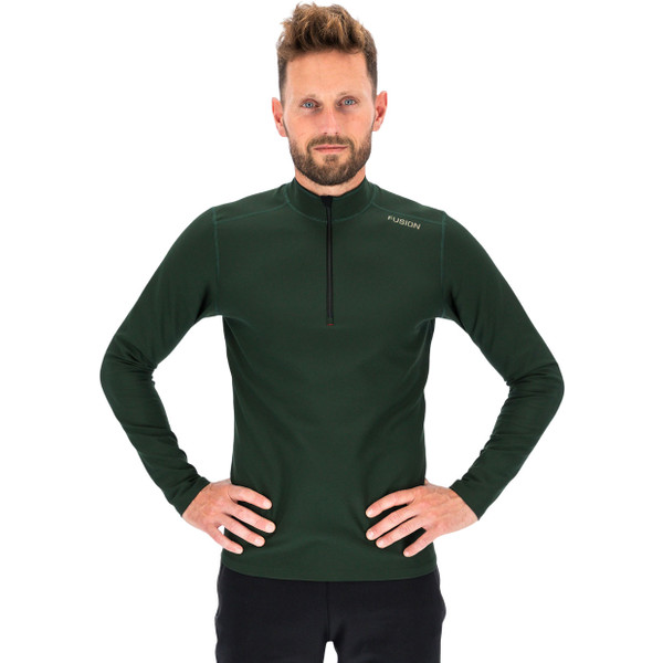 Fusion Long Sleeve Half Zip Men