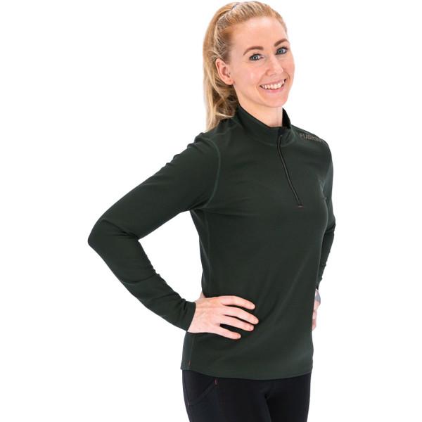 Fusion Long Sleeve Half Zip Women