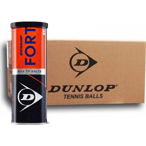 Dunlop Fort Max TP KNLTB : 144 Gele Tennisballen
