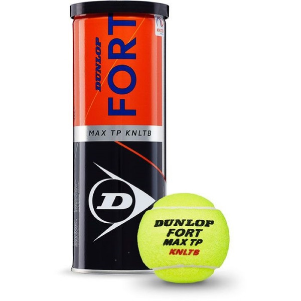 Dunlop Fort Max TP KNLTB : 144 Gele Tennisballen