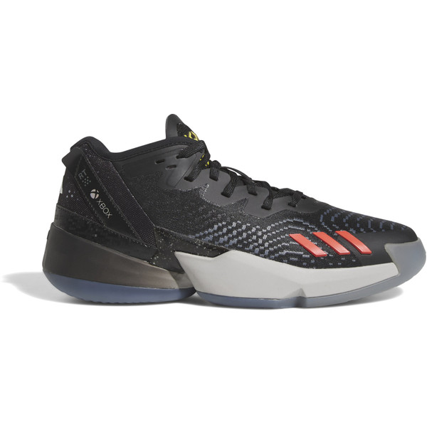 adidas D.O.N. Issue 4 - Handbalschoenen - zwart/grijs - maat 42 2/3