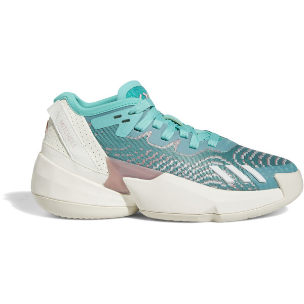 adidas D.O.N. Issue 4 Kids - Handbalschoenen - lichtblauw - maat 38 2/3