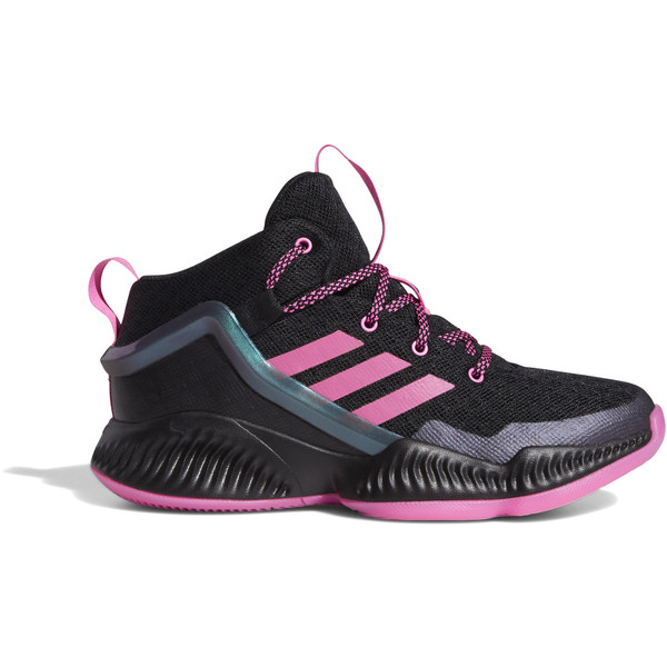 adidas Lockdown Kids - Handbalschoenen - zwart/roze - maat 37 1/3