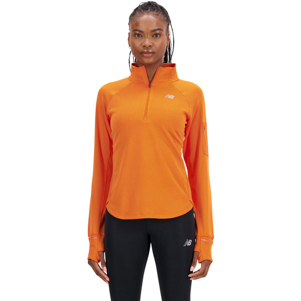 New Balance Heat Grid Half-Zip Longsleeve Women