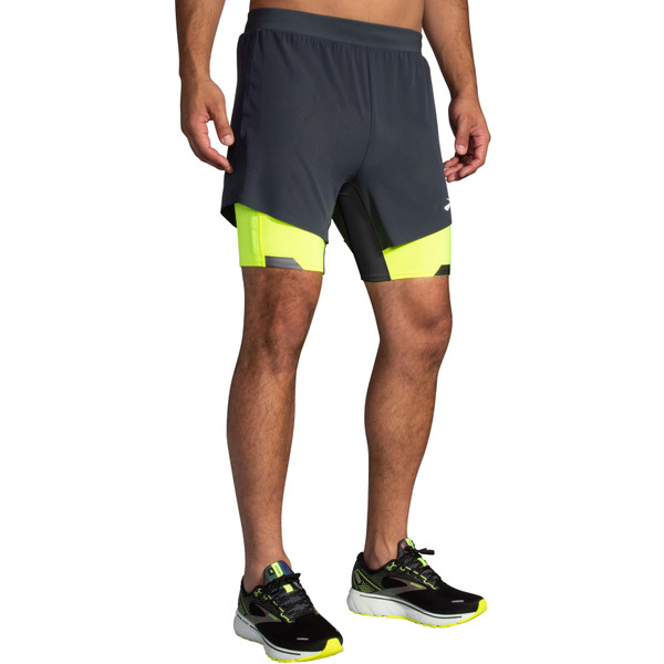 Brooks Run Visible 5" 2-in-1 Short Men