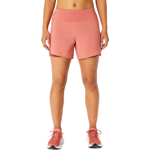 ASICS Road 2in1 5&apos;&apos; Short Women