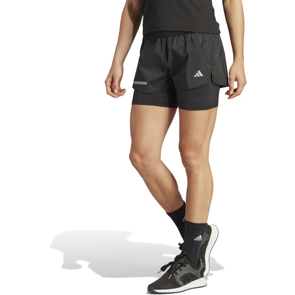 adidas Performance Ultimate Two-in-One Short - Dames - Zwart - XS