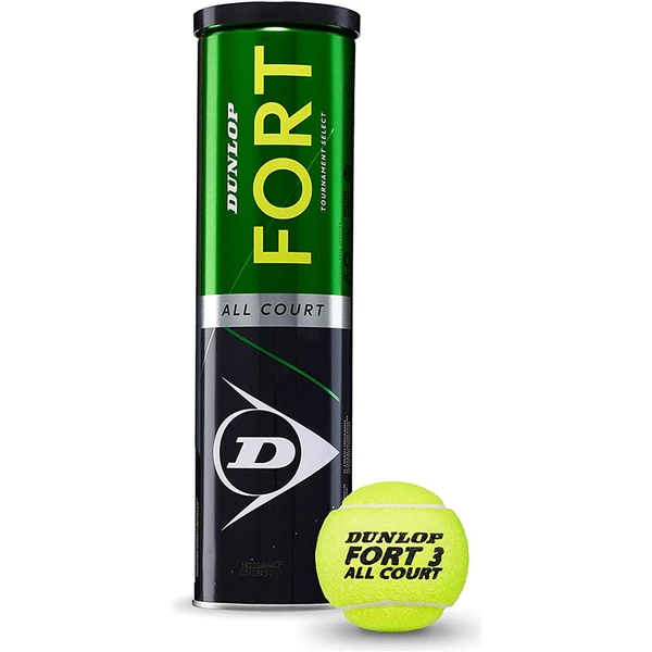 Dunlop Fort All Court TS : 4 Gele Tennisballen