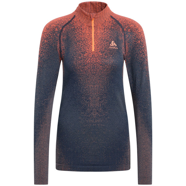 Odlo Blackcomb Eco Longsleeve Half-Zip Dames afbeelding