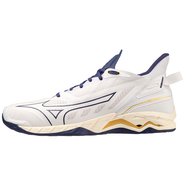 Mizuno Wave Mirage 5 X1GA235043, Mannen, Wit, Handbalschoenen, maat: 47