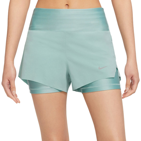 Nike DriFit Swift Mid Rise 2in1 3&apos;&apos; Short Women