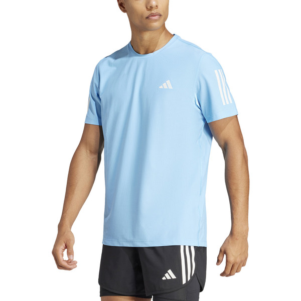 adidas Performance Own the Run T-shirt - Heren - Blauw- XL