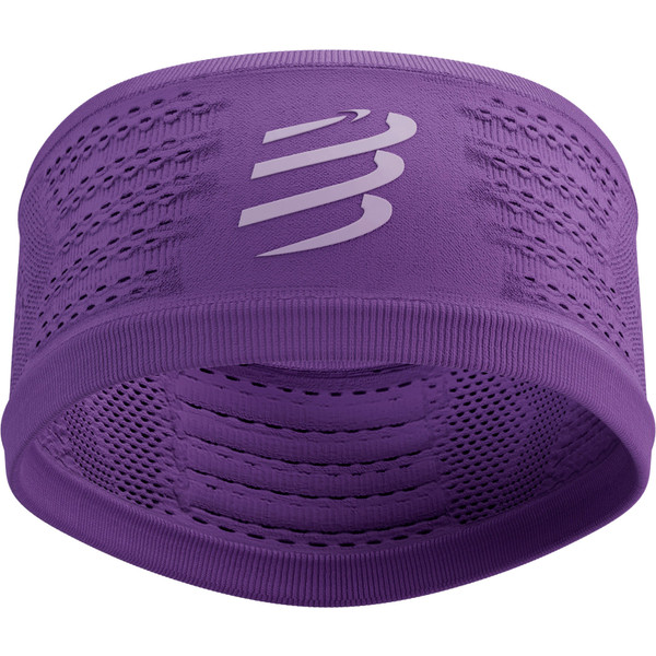Compressport | Headband On/Off 2.0 | Unisex Hoofdband | Royal Lilac/Lupine | One size -