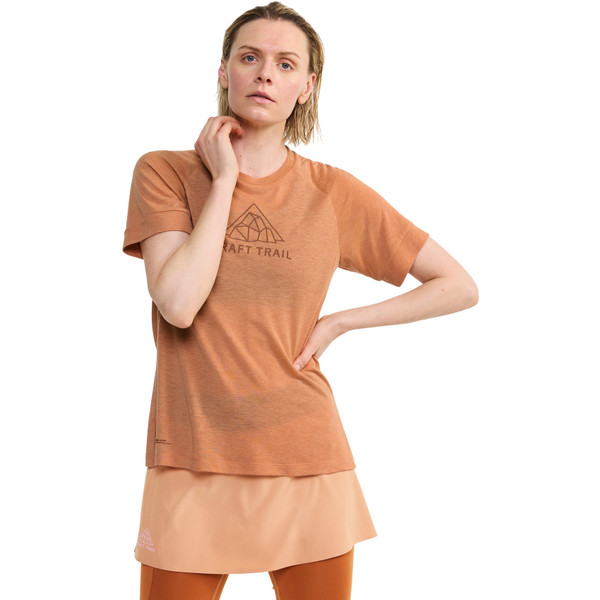Craft Adv Trail Wool T-Shirt Dames afbeelding
