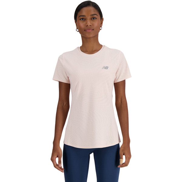 New Balance Jacquard T-Shirt Dames