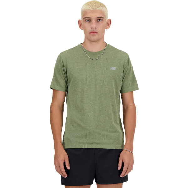 New Balance Athletics T-Shirt Heren afbeelding