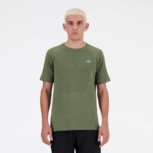 New Balance Athletics Seamless T-Shirt Heren