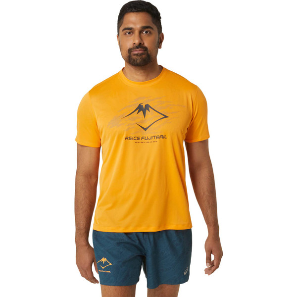 ASICS Fujitrail Logo T-Shirt Heren