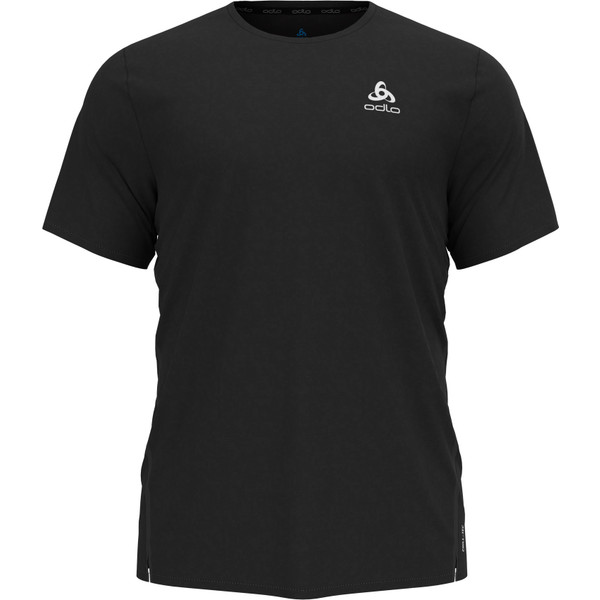 Odlo T-Shirt S/S Crew Neck Zeroweight Chill-Tec ZWART - Maat M