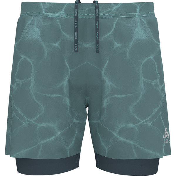 Odlo ZeroWeight 2in1 5&apos;&apos; Short Heren