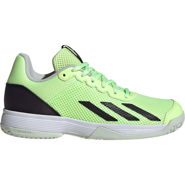 adidas Performance Courtflash Tennis Schoenen - Kinderen - Groen- 36 2/3