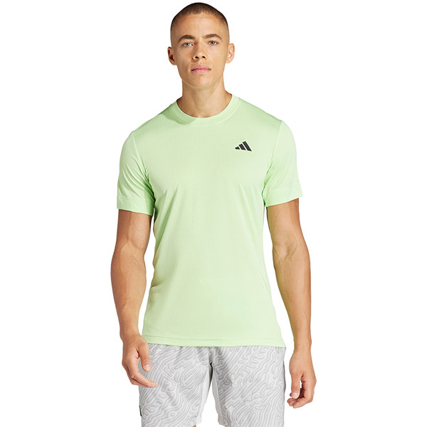 adidas Performance Tennis FreeLift T-shirt - Heren - Groen- XL