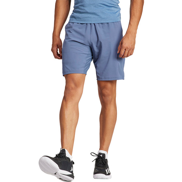 adidas Performance Tennis Ergo Short - Heren - Blauw- XL 9"