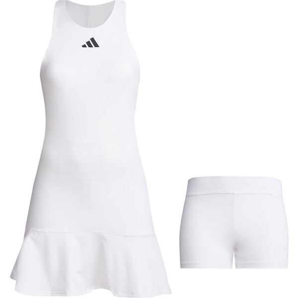 adidas Performance Tennis Y-Jurk - Dames - Wit- XL