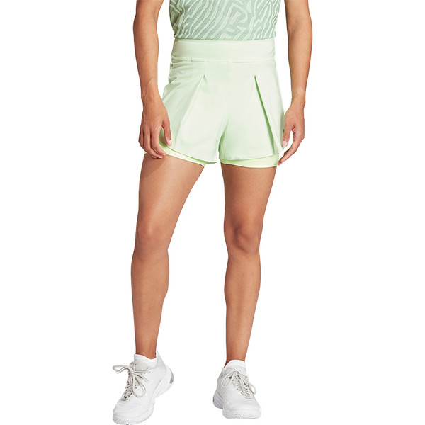 adidas Performance Tennis Match Short - Dames - Groen- L