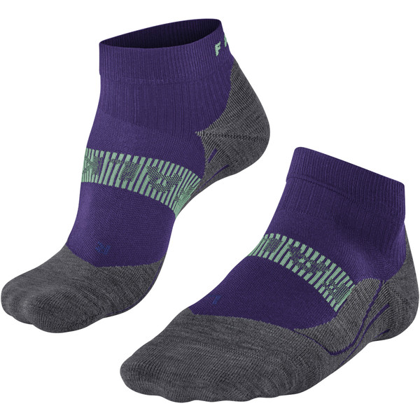 FALKE RU4 Endurance Cool Short dames running sokken - paars (amethyst) - Maat: 39-40