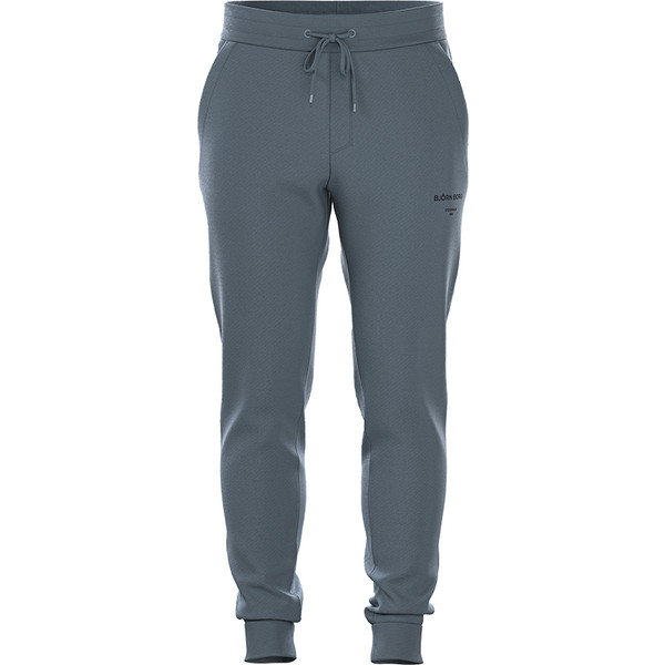 Björn Borg Essential Pants - heren joggingbroek - grijsblauw - Maat: L