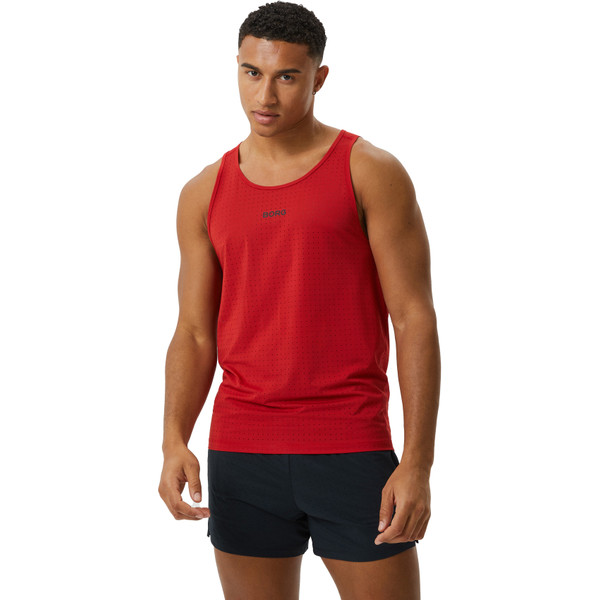 Björn Borg Borg Running perforated Singlet Heren