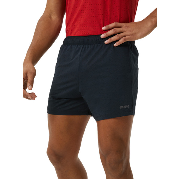 Björn Borg Borg Running perforated 5&apos;&apos; Short Heren